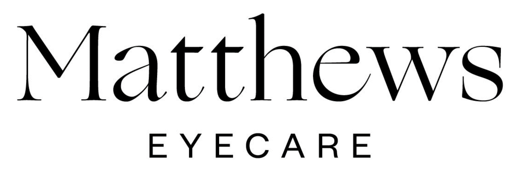 logo for Matthews Eyewear Eyecare - Richmond Optometrists