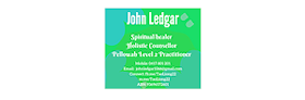 John Ledgar - Holistic Counsellor